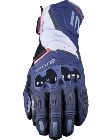 Five Gloves Gants TFX2 Evo WP+ bleu gris rouge