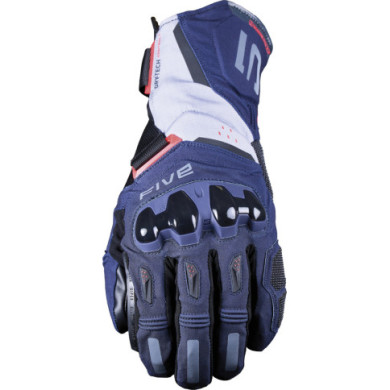 Five Gloves Gants TFX2 Evo WP+ bleu gris rouge