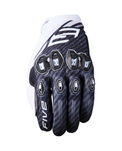 Five Gloves Handschuhe Stunt Evo 2 fiber schwarz weiss