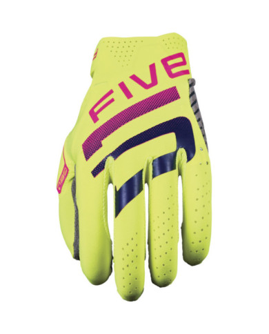 Five Gloves Handschuhe MXF Race neon gelb pink