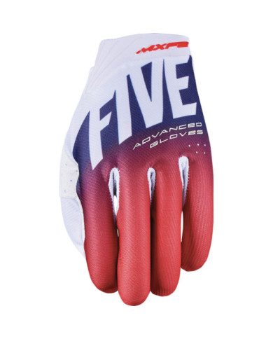 Five Gloves Handschuhe MXF2 Evo weiss rot blau