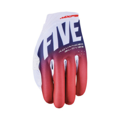 Five Gloves Handschuhe MXF2 Evo weiss rot blau