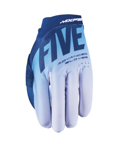 Five Gloves Handschuhe MXF2 Evo weiss hellblau blau