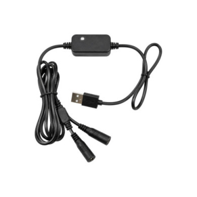 T. UR Câble de recharge de batterie USB 12 V