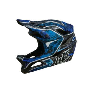 Troy Lee Designs Stage 2 Helmet - Wrapped Up schwarz-blau M