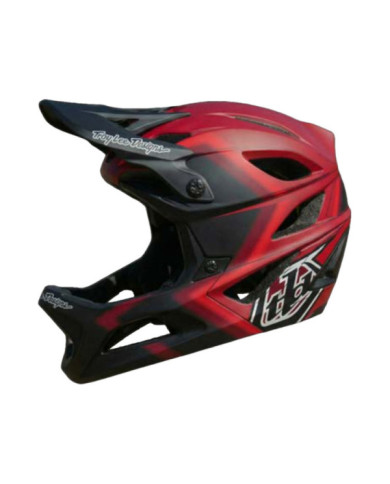 Troy Lee Designs Stage 2 Helmet - Zone rouge XS