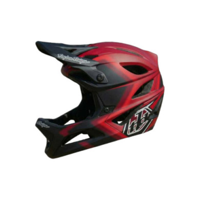 Troy Lee Designs Stage 2 Helmet - Zone rot M