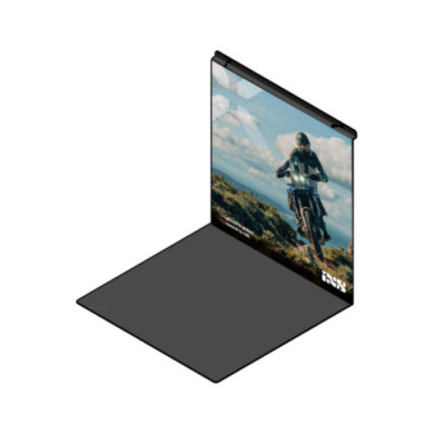 iXS iXS shelf 30x30cm single magnet visual MOTO Graphic