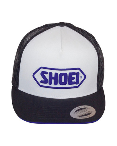 SHOEI Casquette de camionneur SHOEI blanc-bleu