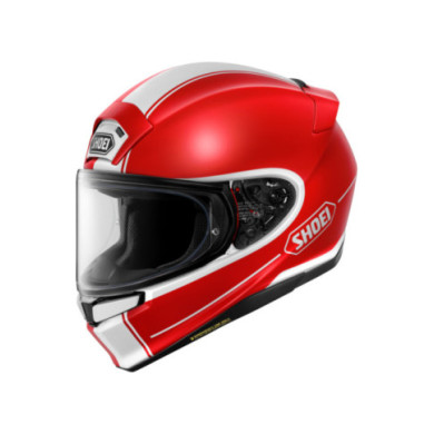 SHOEI Casque intégral NXR3 Burnside TC-10 rouge-blanc