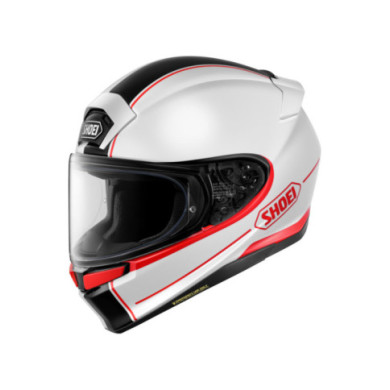 SHOEI Casque intégral NXR3 Burnside TC-1 blanc-noir-rouge