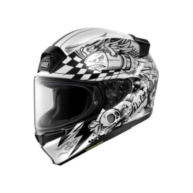 SHOEI Casque intégral NXR3 Kaboom TC-5 noir-blanc