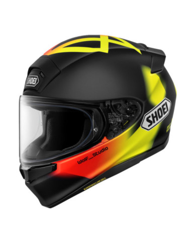 SHOEI Integralhelm NXR3 Diggia Echo TC-3 matt schwarz-gelb