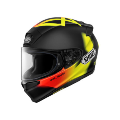 SHOEI Casque intégral NXR3 Diggia Echo TC-3 noir-jaune mat