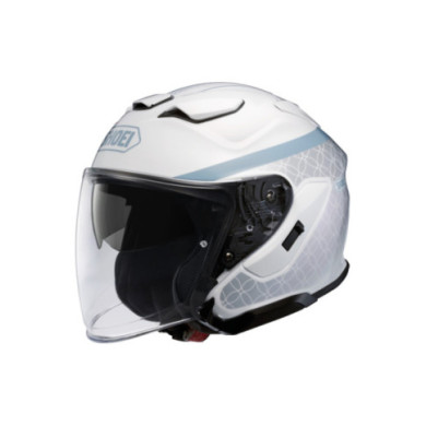SHOEI Jethelm J-Cruise 3 Acconic TC-6 weiss-blau