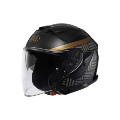 SHOEI Casque Jet J-Cruise 3 Acconic TC-9 noir-marron-gris