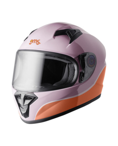 gms Integralhelm BUZZER - KIDS CLUB pink-orange