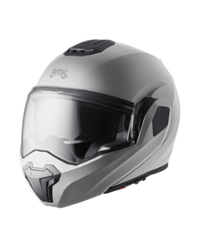 gms Flipbackhelm FLIPPO satin hell-grau