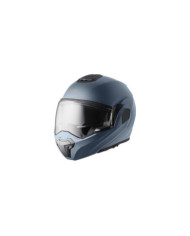 gms Casque rabattable FLIPPO bleu-gris satiné