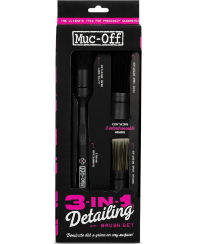 Muc-Off Muc Off 3 in 1 Detainling Brush Set