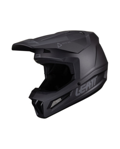 Leatt Helmet Moto 2.5 V24 Stealth L schwarz-grau