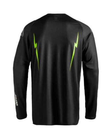 Leatt Jersey Moto 4.5 Lite V27 speed schwarz-weiss-gelb