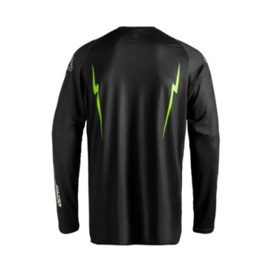 Leatt Jersey Moto 4.5 Lite V27 speed black-white-yellow