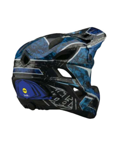 Troy Lee Designs Stage 2 Helmet - Wrapped Up noir-bleu XS