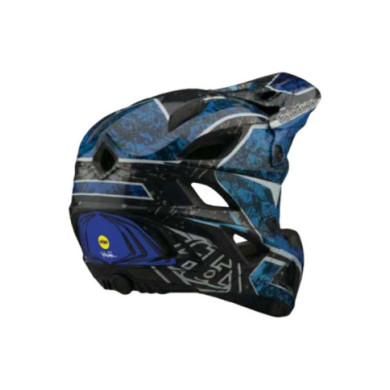 Troy Lee Designs Stage 2 Helmet - Wrapped Up schwarz-blau M