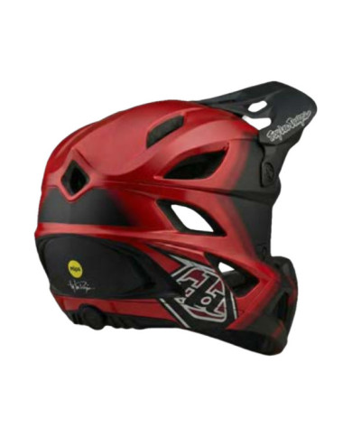 Troy Lee Designs Stage 2 Helmet - Zone rot M