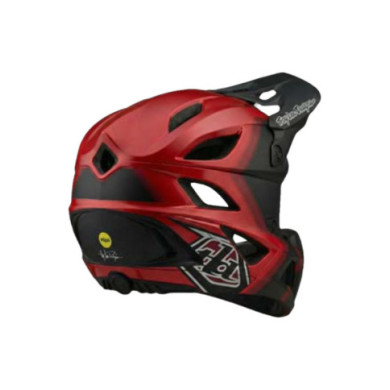 Troy Lee Designs Stage 2 Helmet - Zone rouge XS