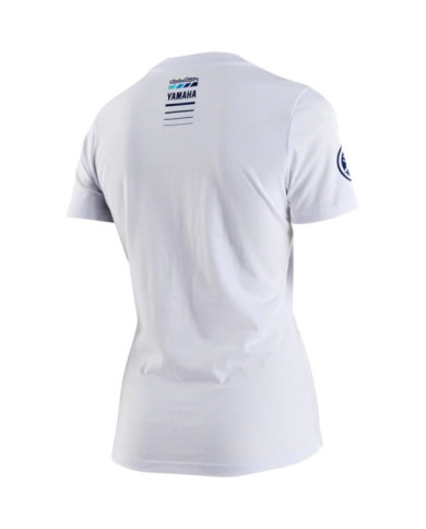 Troy Lee Designs Womens T-Shirt - YAMAHA blanc