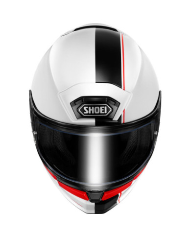SHOEI Casque intégral NXR3 Burnside TC-1 blanc-noir-rouge