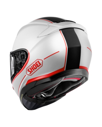 SHOEI Integralhelm NXR3 Burnside TC-1 weiss-schwarz-rot