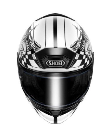 SHOEI Integralhelm NXR3 Kaboom TC-5 schwarz-weiss