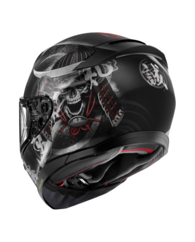 SHOEI Casque intégral NXR3 Ronins Rest TC-5 noir-blanc mat