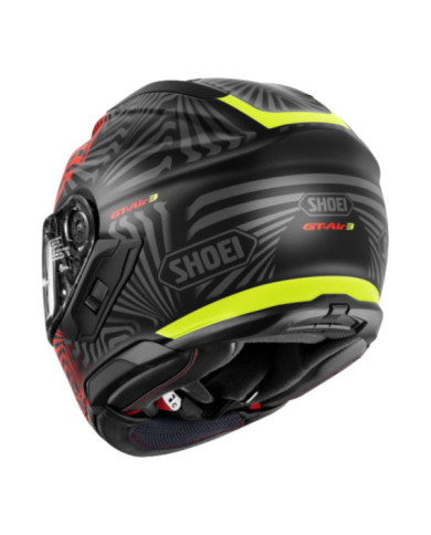 SHOEI Casque intégral GT-Air 3 Talon TC-1 noir-rouge-jaune