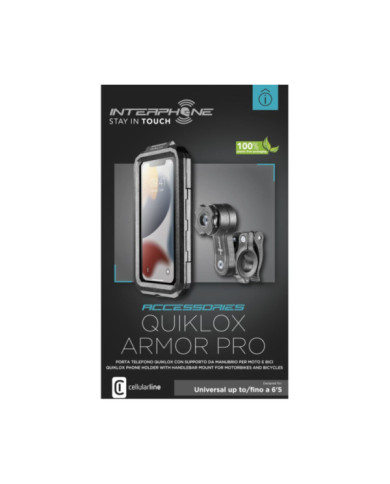 Interphone QUIKLOX Wasserfeste Hardcase