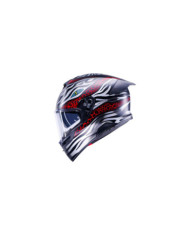 AGV Integralhelm K5 Viverna matt-schwarz-grau-rot