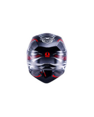 AGV Integralhelm K5 Viverna matt-schwarz-grau-rot