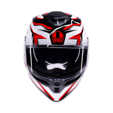 AGV Casque intégral K5 Zenithar noir-blanc-rouge