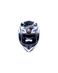 AGV Integralhelm K5 Zenithar matt-schwarz-weiss-blau