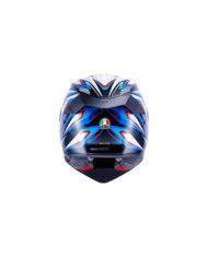 AGV Casque intégral K5 Zenithar noir-mat-blanc-bleu