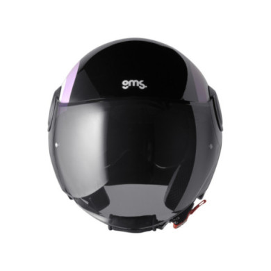 gms Jethelm Art.Code.E1 schwarz-lila-rosa