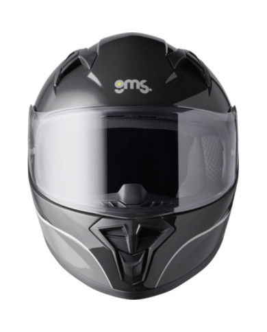 gms Integralhelm BUZZER - KIDS CLUB schwarz-grau