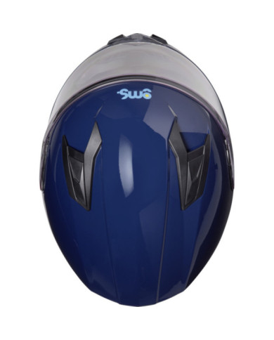 gms Integralhelm BUZZER - KIDS CLUB blau-hellblau