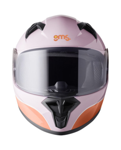 gms Integralhelm BUZZER - KIDS CLUB pink-orange
