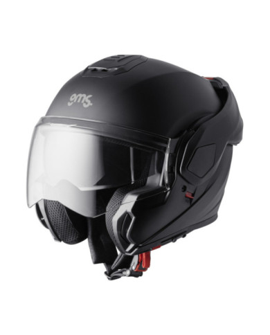gms Flipbackhelm FLIPPO satin schwarz