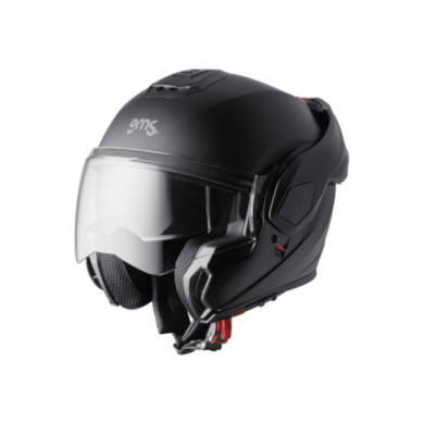 gms Flipbackhelm FLIPPO satin schwarz