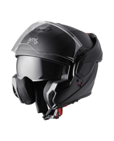 gms Casque rabattable FLIPPO noir satiné